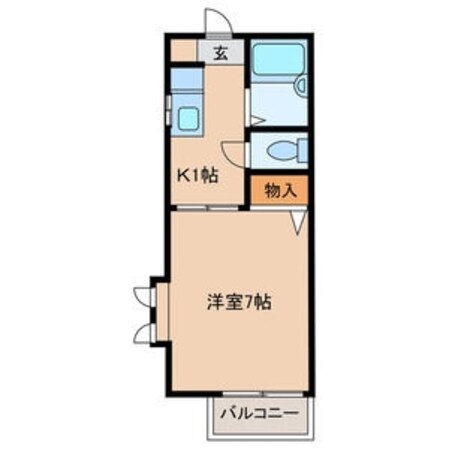 カセラ・Rの物件間取画像